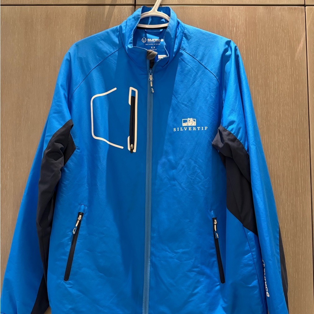 Sunice Blue and Black Performance Jacket
